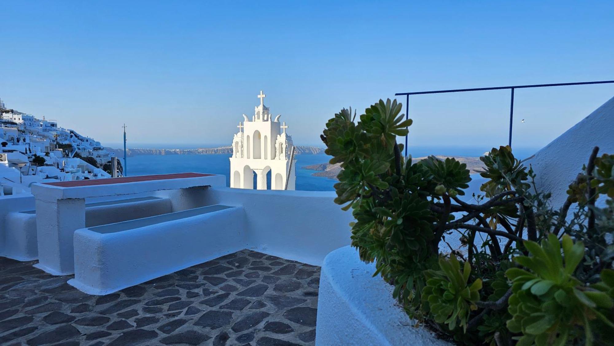 Вилла Cactus Cave House On The Caldera Фиростефани Экстерьер фото