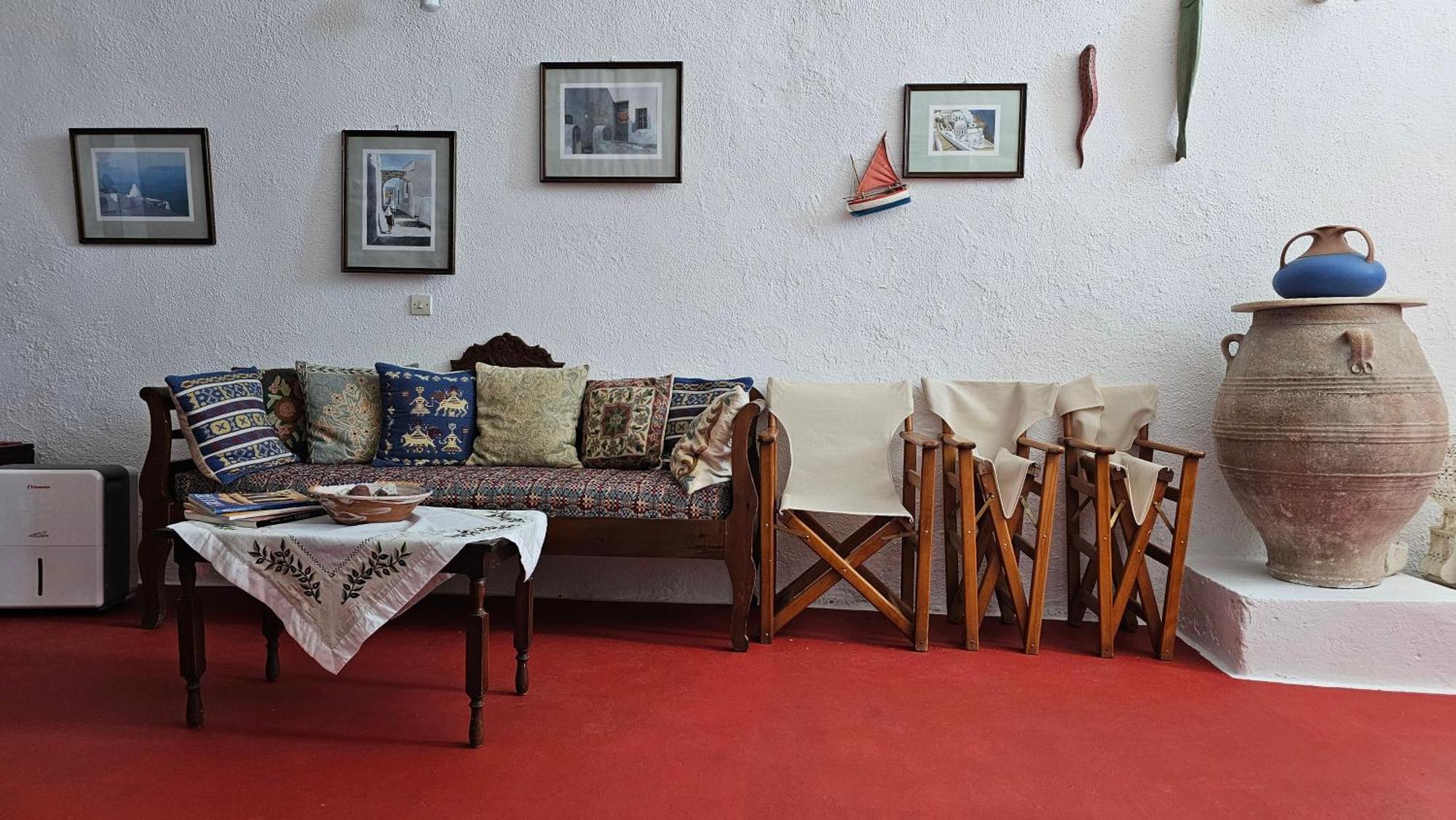 Вилла Cactus Cave House On The Caldera Фиростефани Экстерьер фото