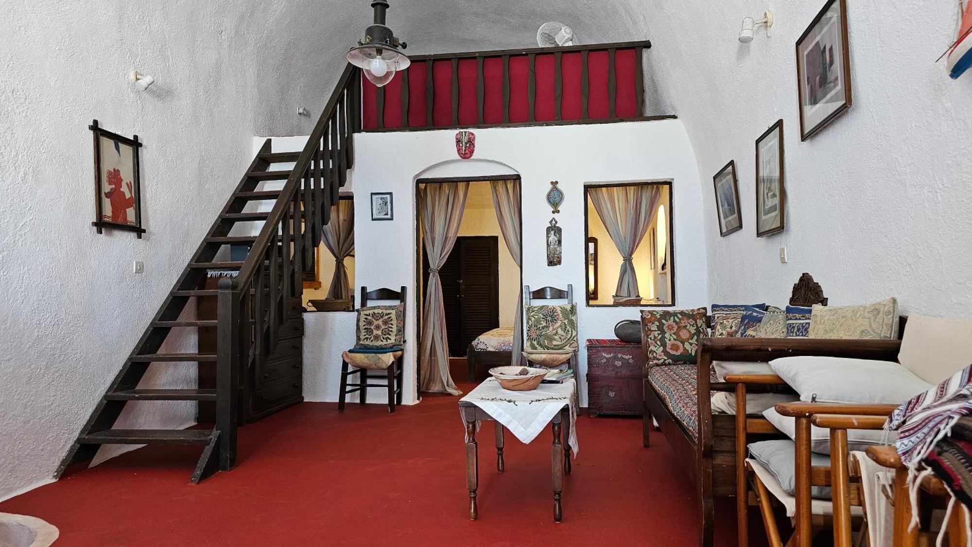 Вилла Cactus Cave House On The Caldera Фиростефани Экстерьер фото