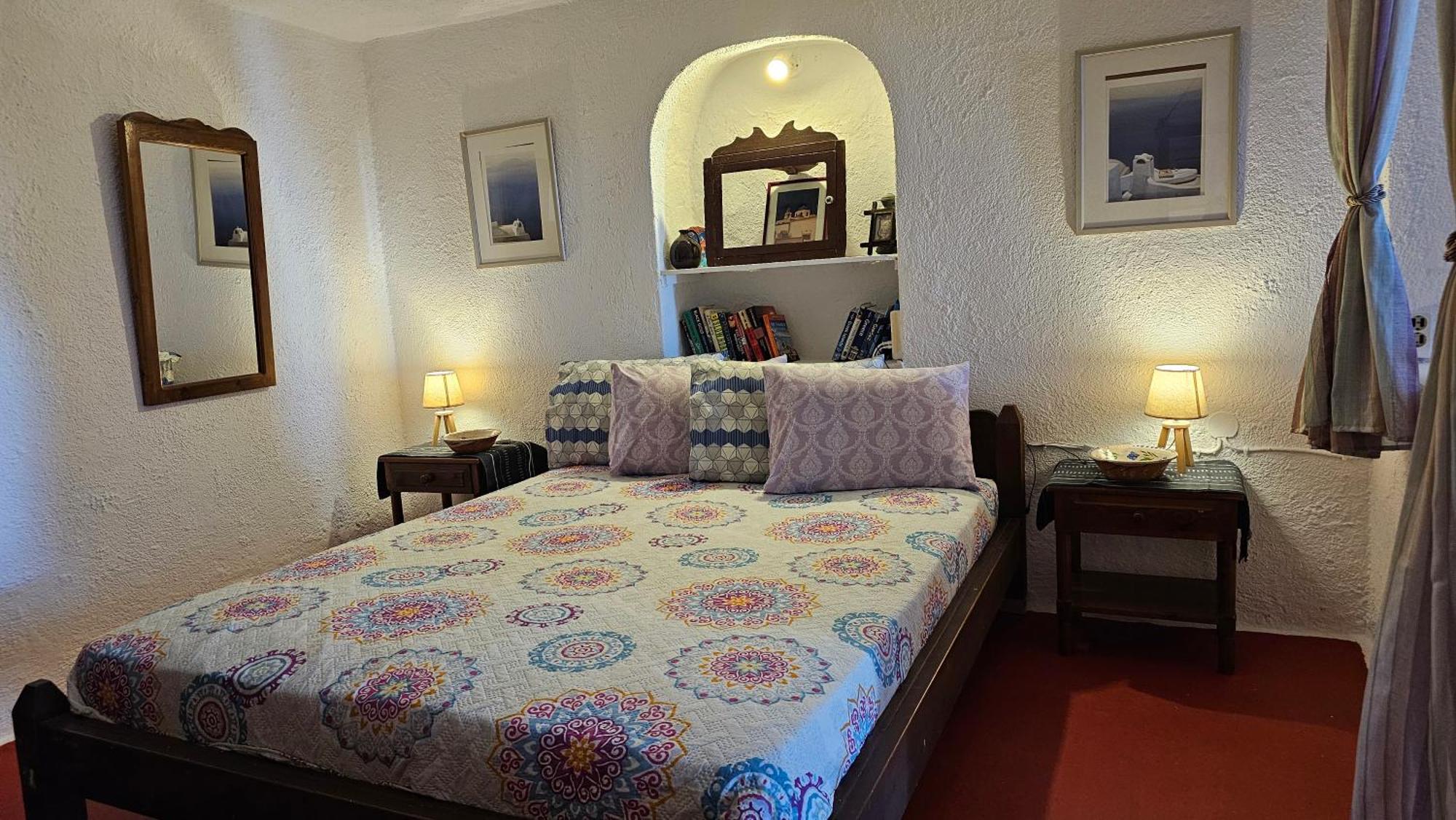 Вилла Cactus Cave House On The Caldera Фиростефани Экстерьер фото